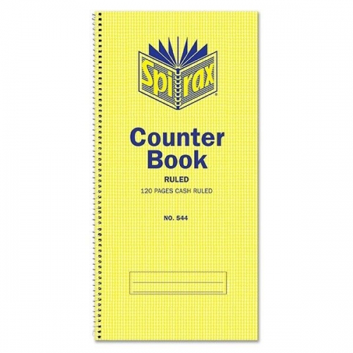 COUNTER BOOK SPIRAX 544 SINGLE CASH