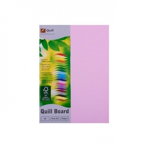 BOARD QUILL XL A4 210gsm MUSK 50s 90313