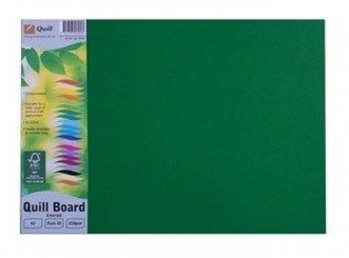 BOARD QUILL XL A3 210gsm EMERALD 25s 90409