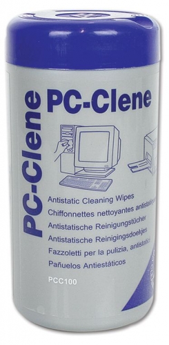 CLEANING WIPES PC CLENE 100s ANTISTATIC PCC100