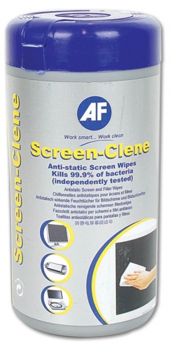 CLEANING WIPES SCREEN CLENE 100s SCR100T