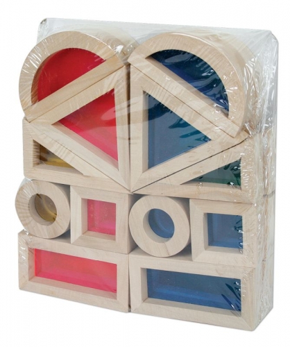 BLOCKS LIGHT AND COLOUR DISCOVERY 24s IN CALICO BAG