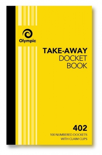TAKE-AWAY DOCKET BK OLYMPIC 402 100page 182639
