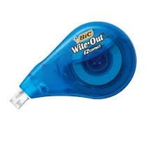 CORRECTION TAPE BIC WITE OUT 4.2mmx12M CARD of 1