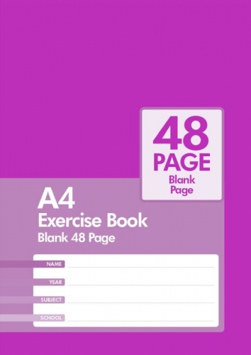 EXERCISE BK A4 48page BLANK