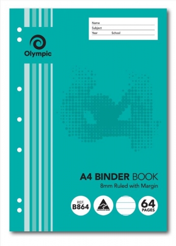 BINDER BOOK RULED A4 64page