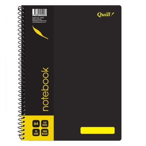 EXERCISE BOOK QUILL 10595A A4 60leaf Q595