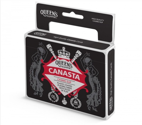 PLAYING CARDS QUEENS SLIPPER CANASTA