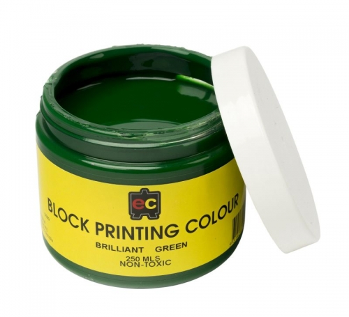 INK BLOCK PRINTING EC 250ml BRILLIANT GREEN