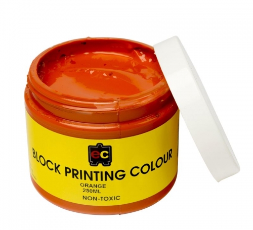 INK BLOCK PRINTING EC 250ml ORANGE