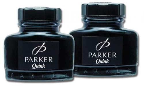 INK WRITING PARKER QUINK 57cc BLUE/BLACK