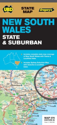 MAP UBD/GREG NEW SOUTH WALES 270