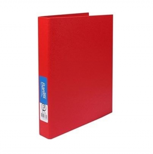 BINDER A4 3 D RING 25mm RED