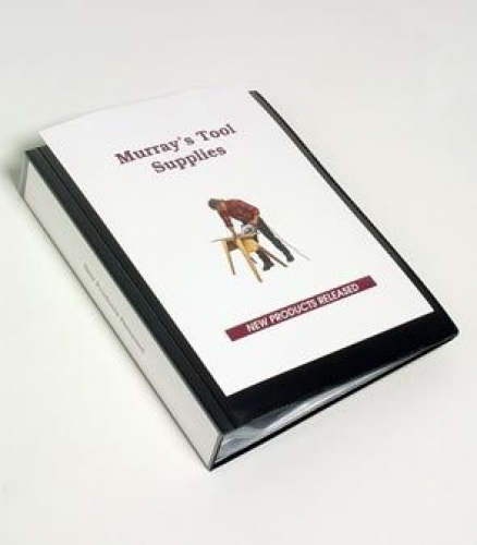 DISPLAY BOOK MARBIG A4 INSERT COVER 36pocket BLACK