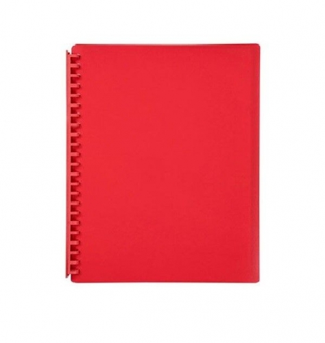 DISPLAY BOOK RED A4 20pocket