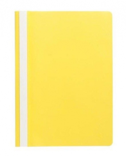 FLAT FILE A4 CLEARFRONT YELLOW MARBIG