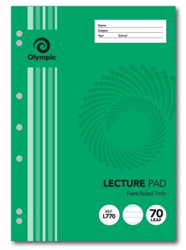 LECTURE PAD OLYMPIC A4 70leaf 141290