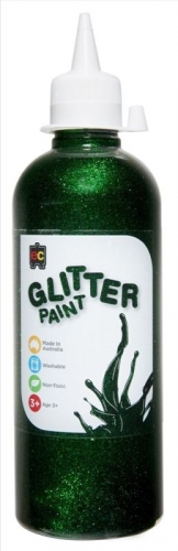 PAINT EC GLITTER 500ml GREEN