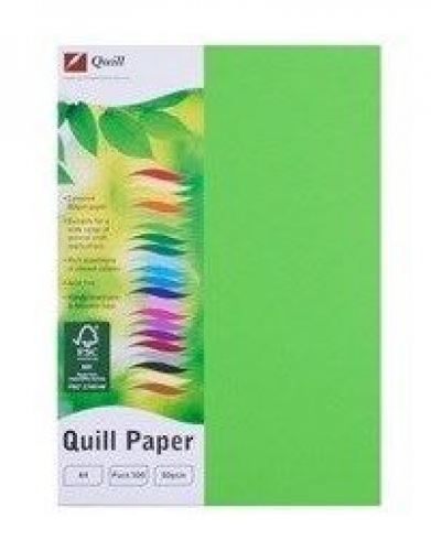 PAPER QUILL XL OFFICE A4 80gsm LIME 500s