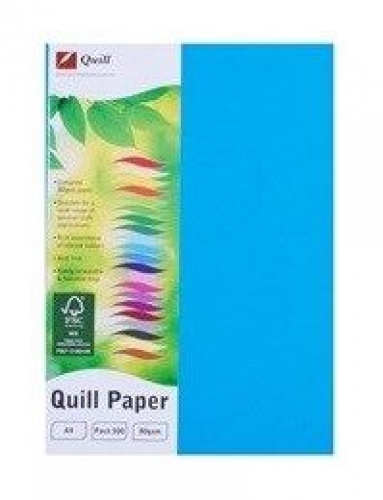 PAPER QUILL XL OFFICE A4 80gsm MARINE BLUE 500s