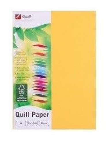 PAPER QUILL XL OFFICE A4 80gsm SUNSHINE 500s