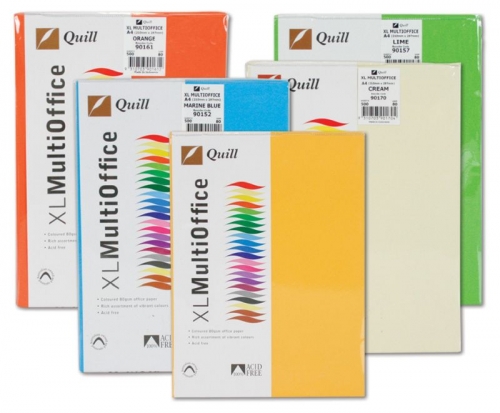 PAPER QUILL XL A4 80gsm BLACK 100s 90071