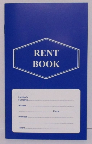 RENT BOOK 1/2 YEARLY