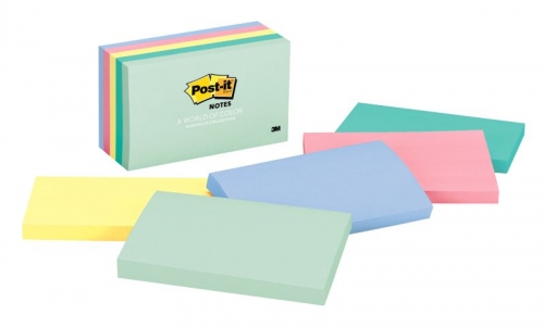 POST-IT NOTES 655-AST MARSEILLE 73x123mm 5s