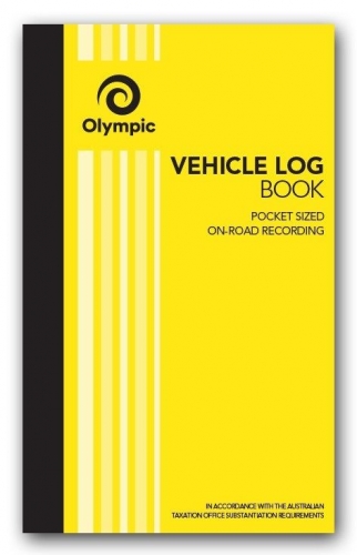 VEHICLE LOG BOOK OLYMPIC POCKET 64page