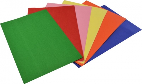TISSUE 380x255mm ASSORTED 6 COLOURS 120s 0329