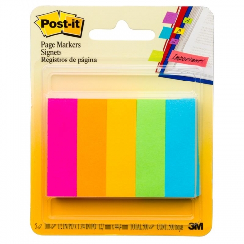 PAGE MARKERS POST-IT 670-5AN 5's