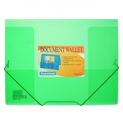DOCUMENT WALLET COOL FROST GREEN