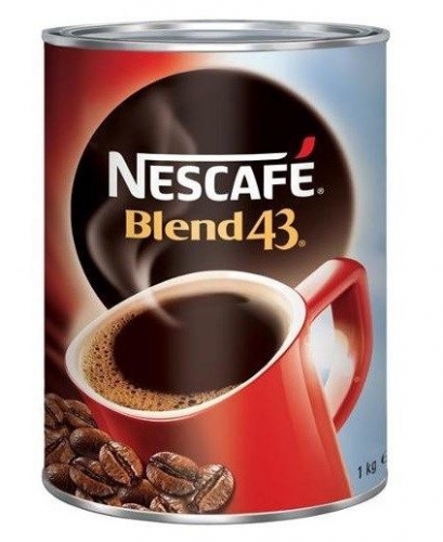 COFFEE NESCAFE BLEND 43 1kg TIN