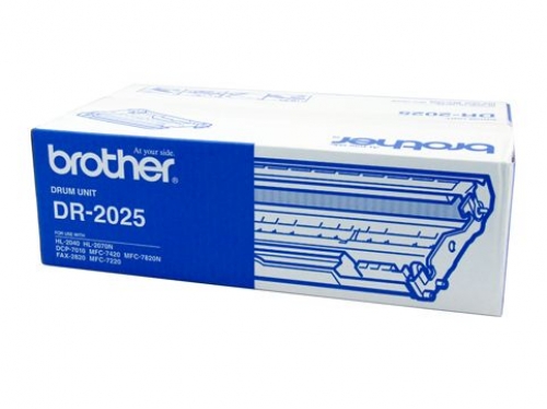 BROTHER DR-2025 DRUM UNIT - 12,000 PAGES