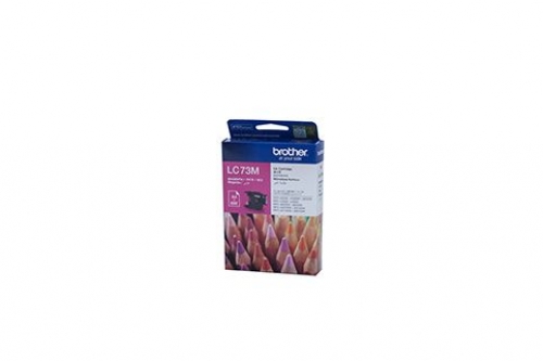 BROTHER LC-73M MAGENTA INK CARTRIDGE - 600 PAGES