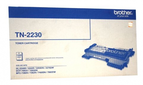 BROTHER TN-2230 TONER CARTRIDGE - 1,200 PAGES