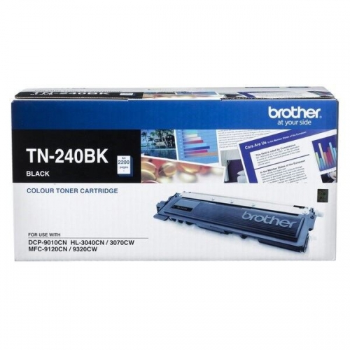 BROTHER TN-240 BLACK TONER CARTRIDGE - 2,200 PAGES