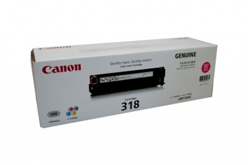 CANON CART318M MAGENTA TONER - 2,400 PAGES