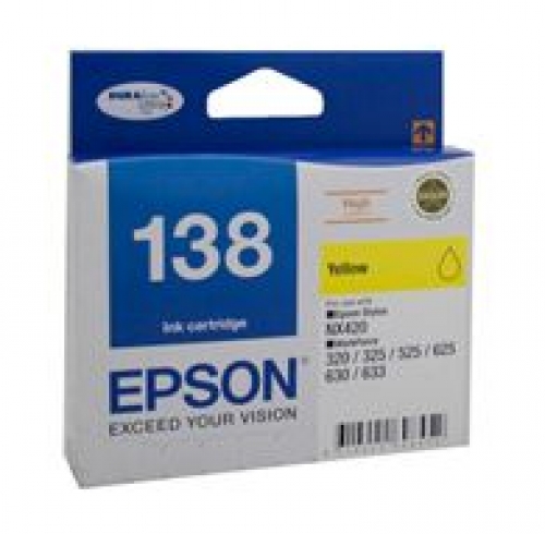 EPSON T1384 (138) H/Y YELLOW INK CARTRIDGE C13T138492