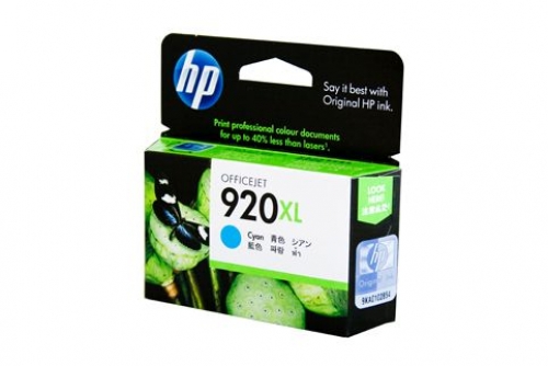HP920XL CYAN HIGH YIELD INK CARTRIDGE - 700 PAGES