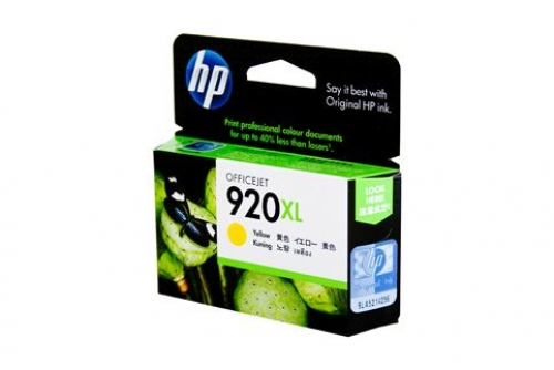 HP920XL YELLOW HIGH YIELD INK CARTRIDGE - 700 PAGES
