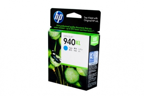HP940XL CYAN HIGH YIELD INK CARTRIDGE - 1,400 PAGES