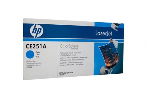 HP504A CYAN TONER CARTRIDGE - 7,000 PAGES