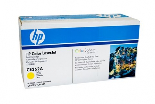 HP648A YELLOW TONER CARTRIDGE - 11,000 PAGES