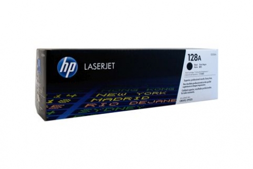 HP128A BLACK TONER CARTRIDGE - 2,000 PAGES