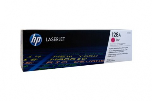 HP128A MAGENTA TONER CARTRIDGE - 1,300 PAGES