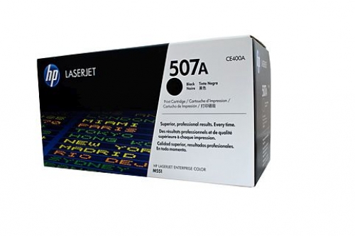 HP507A BLACK TONER CARTRIDGE - 5,500 PAGES