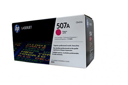 HP507A MAGENTA TONER CARTRIDGE - 6,000 PAGES