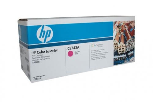 HP307A MAGENTA TONER CARTRIDGE - 7,300 PAGES CE743A