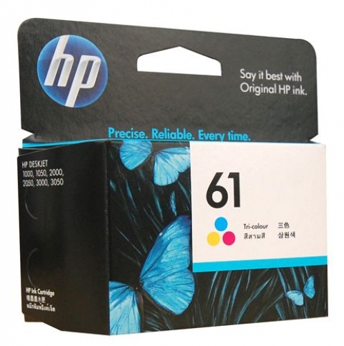 HP61 COLOUR INK CARTRIDGE - 165 PAGES CH562WA